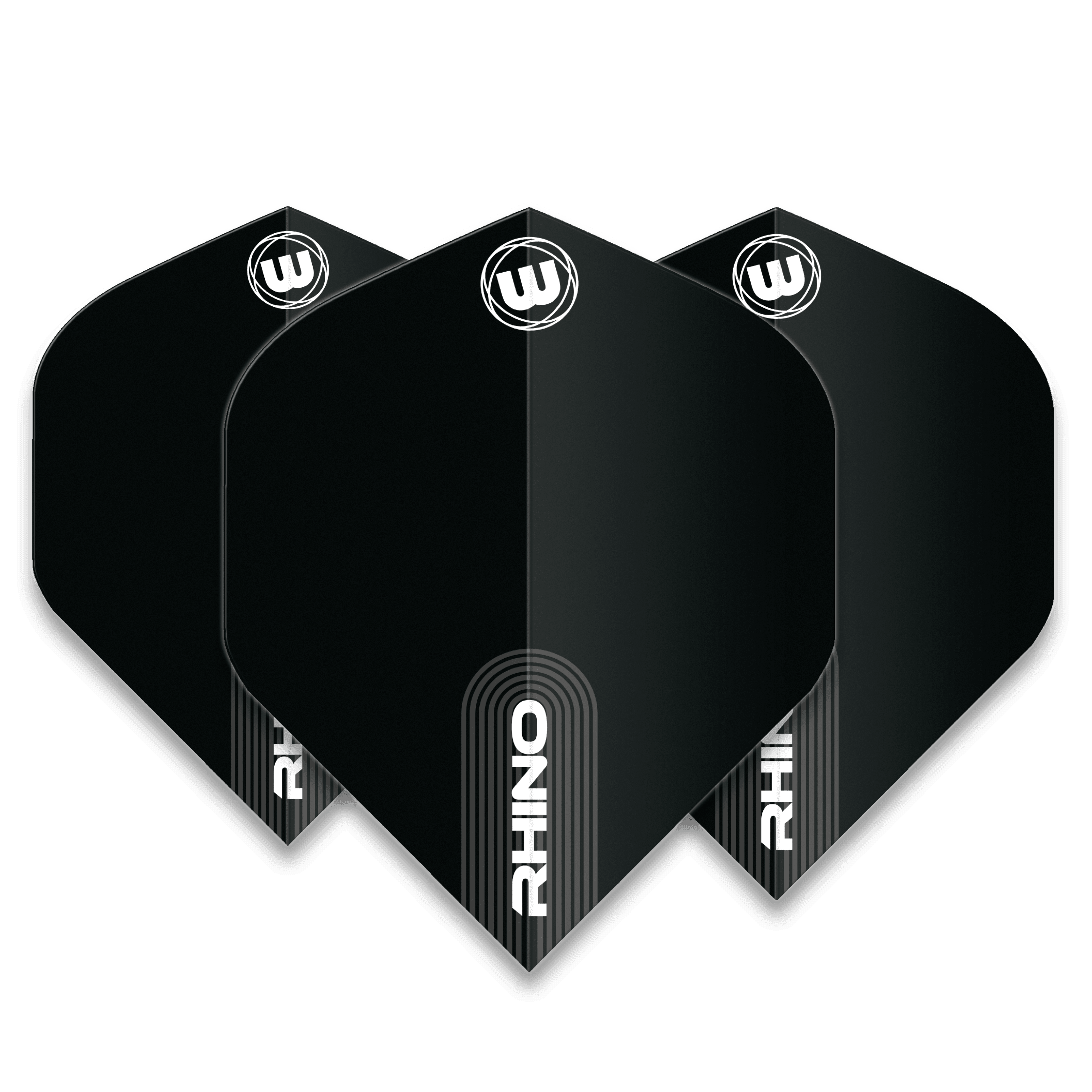 Winmau - Rhino Fekete Extra Vastag Standard - 100 Mikron - Darts Toll - Direct Darts - 1