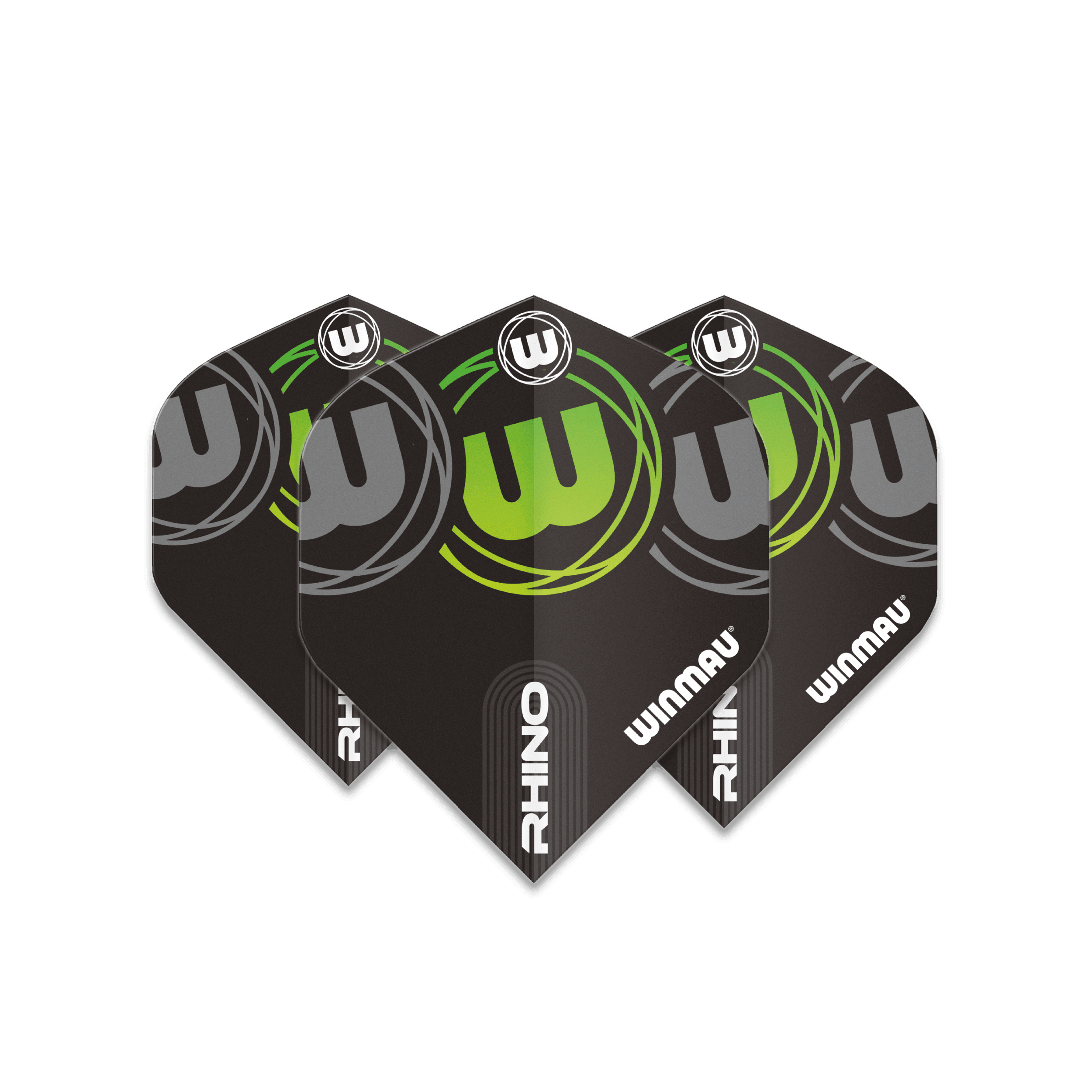 Winmau - Rhino Fekete, Szürke & Zöld Standard - 100 Mikron - Darts Toll - Direct Darts - 1