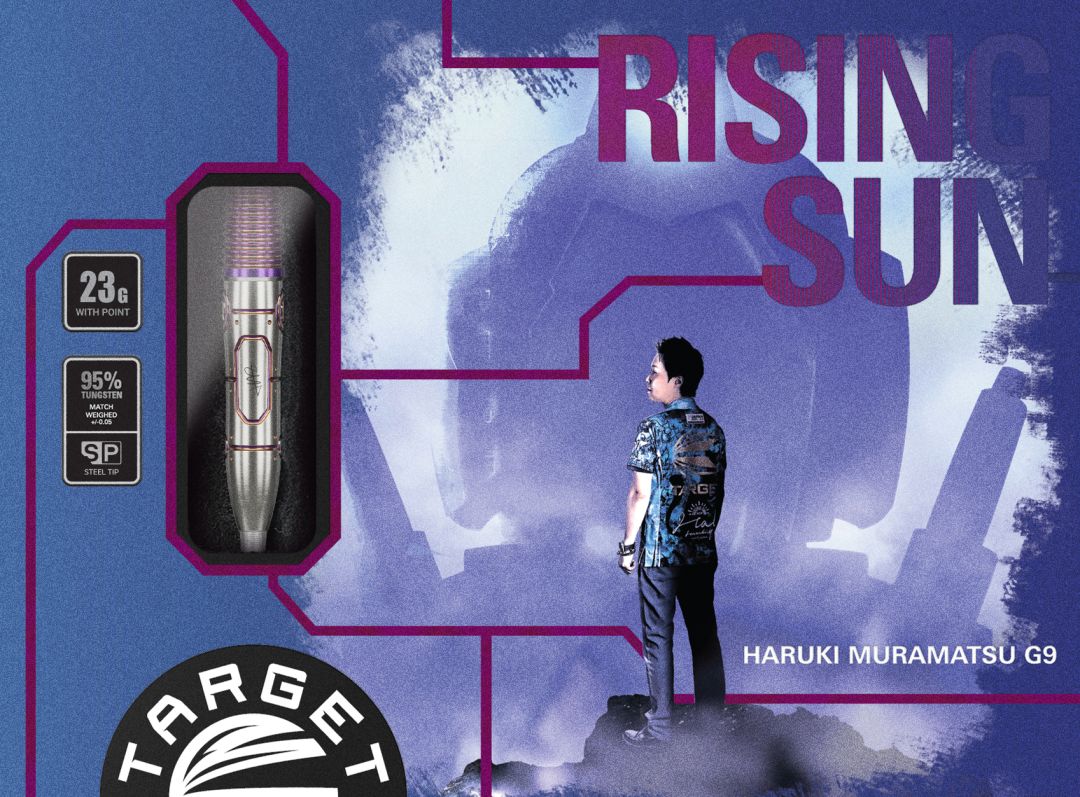 Target Japan - Rising Sun Gen 9 - 95% - Steel Darts Szett - Direct Darts - 3