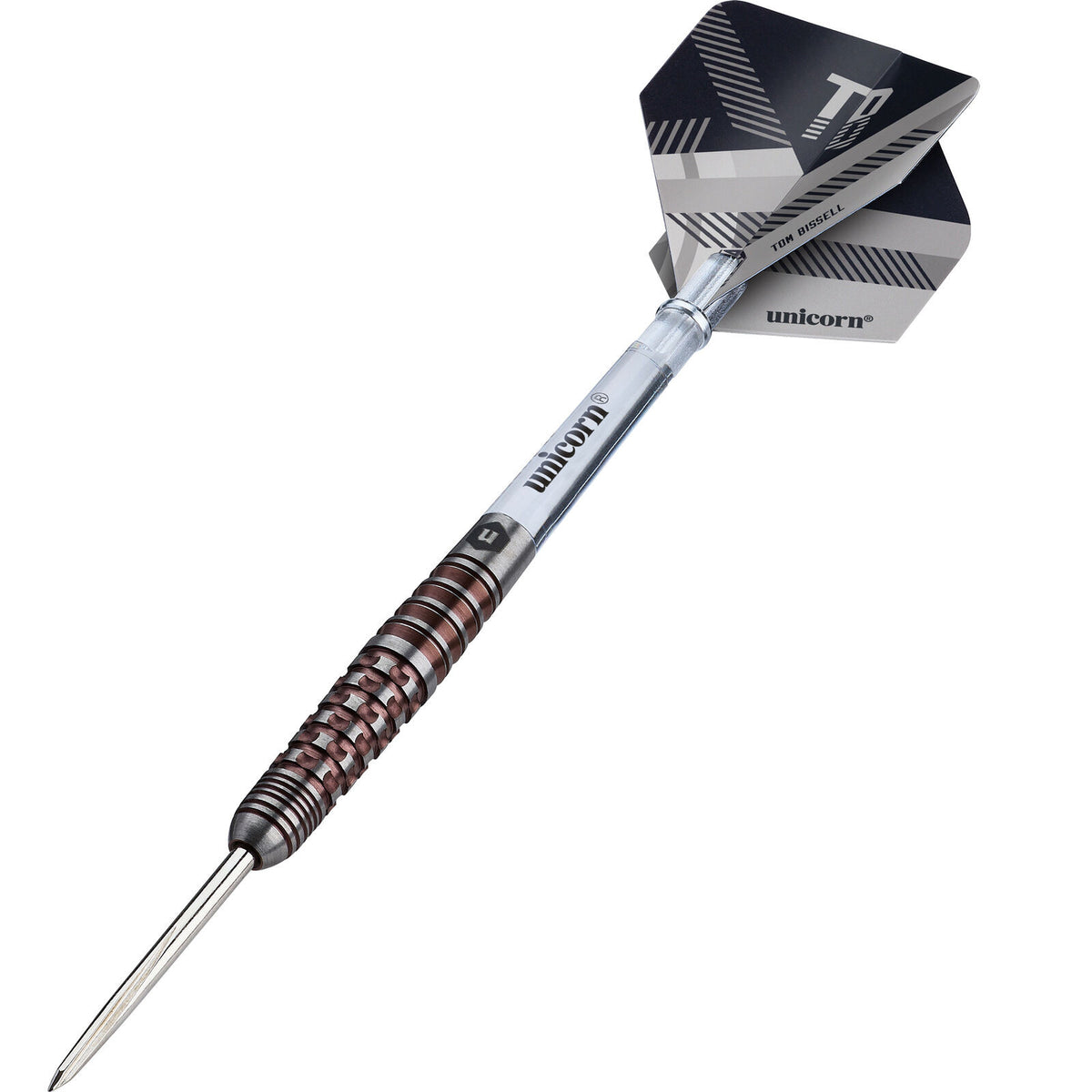Unicorn - Tom Bissell - 95% - Rosso - Steel Darts Szett - Direct Darts - 3