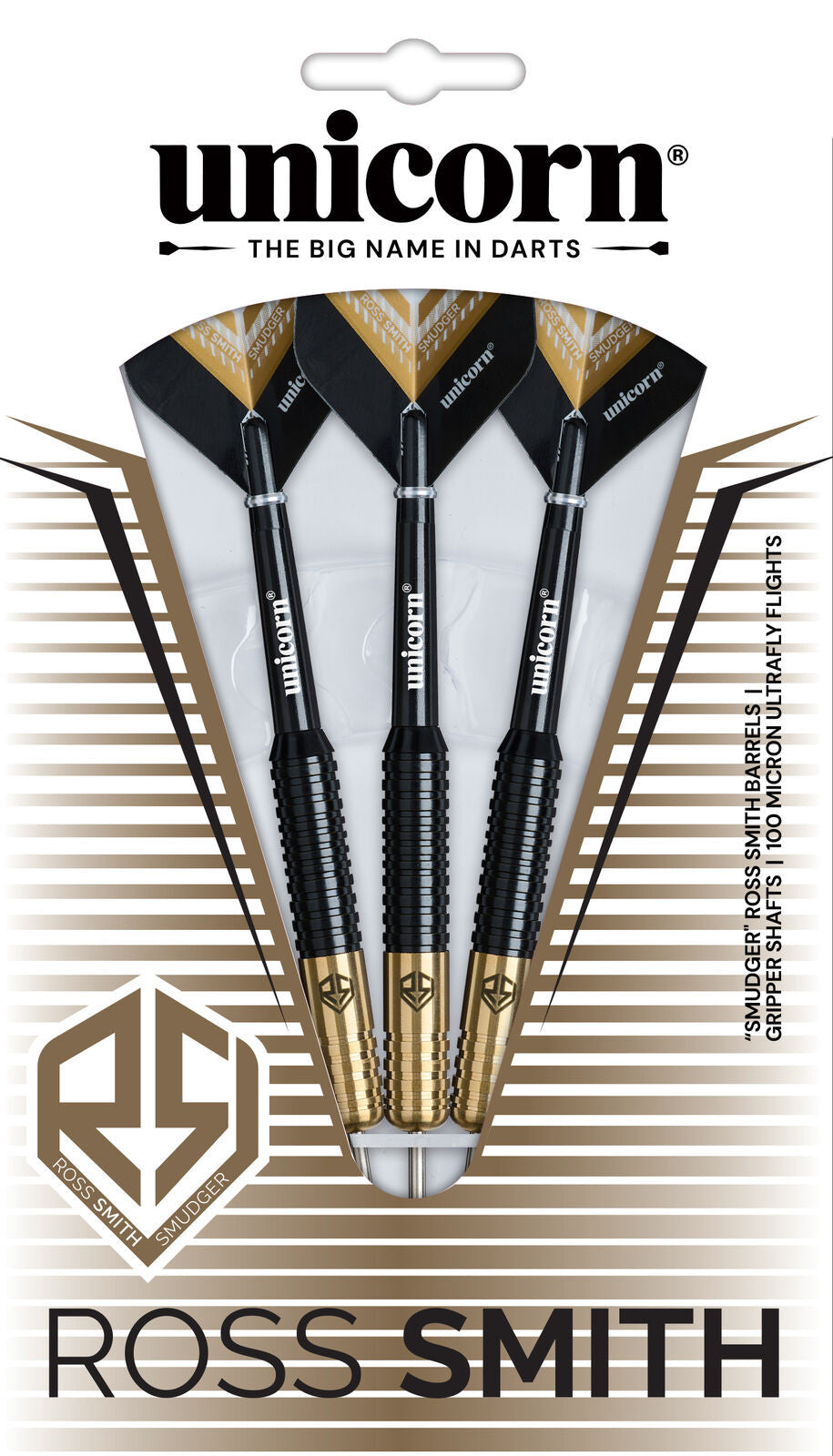 Unicorn - Ross Smith Brass - Steel Darts Szett - Direct Darts - 4