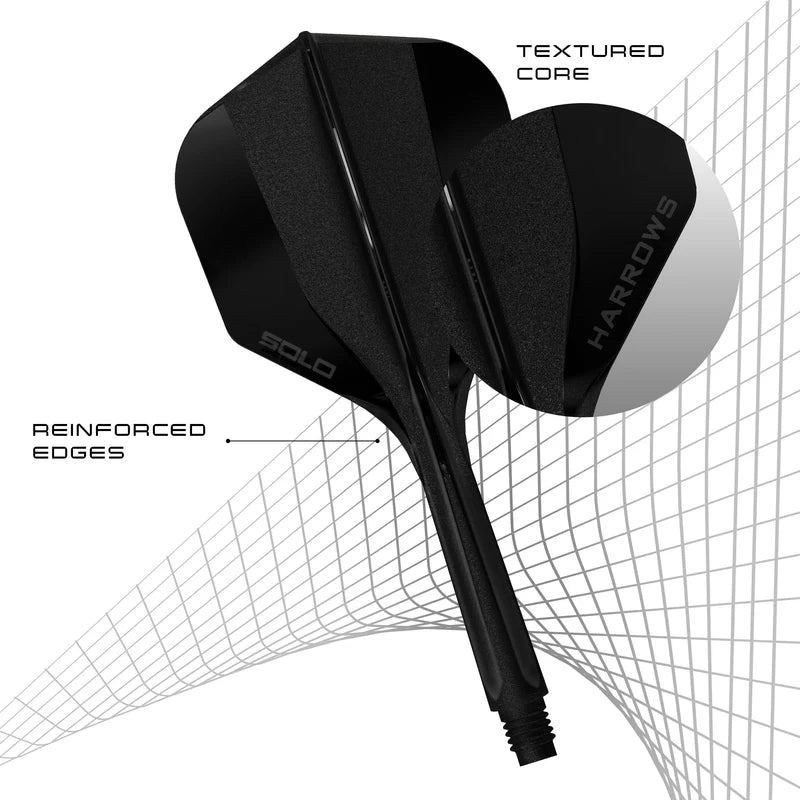 Harrows - Solo 6 - Fekete - Darts Szár - Direct Darts - 4