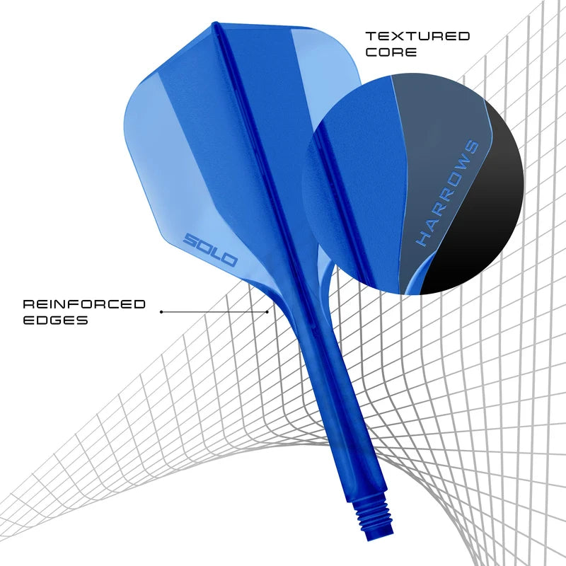 Harrows - Solo 6 - Kék - Darts Szár - Direct Darts - 4