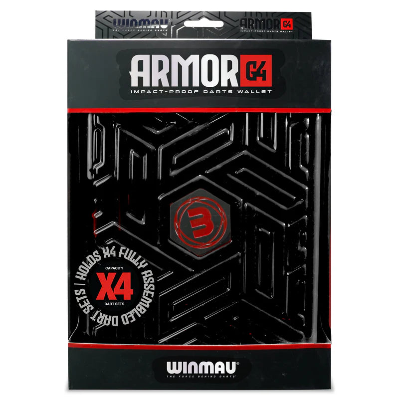 Winmau Armor G4 Fekete Darts Tok - Direct Darts - 3