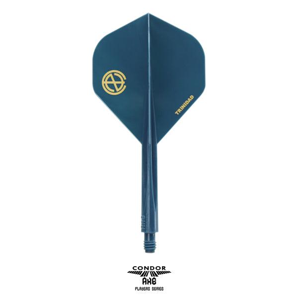 Condor - Axe The Omeshicha - Kék Zöld - No2 - Egybe Darts Szár/Toll - Direct Darts - 2