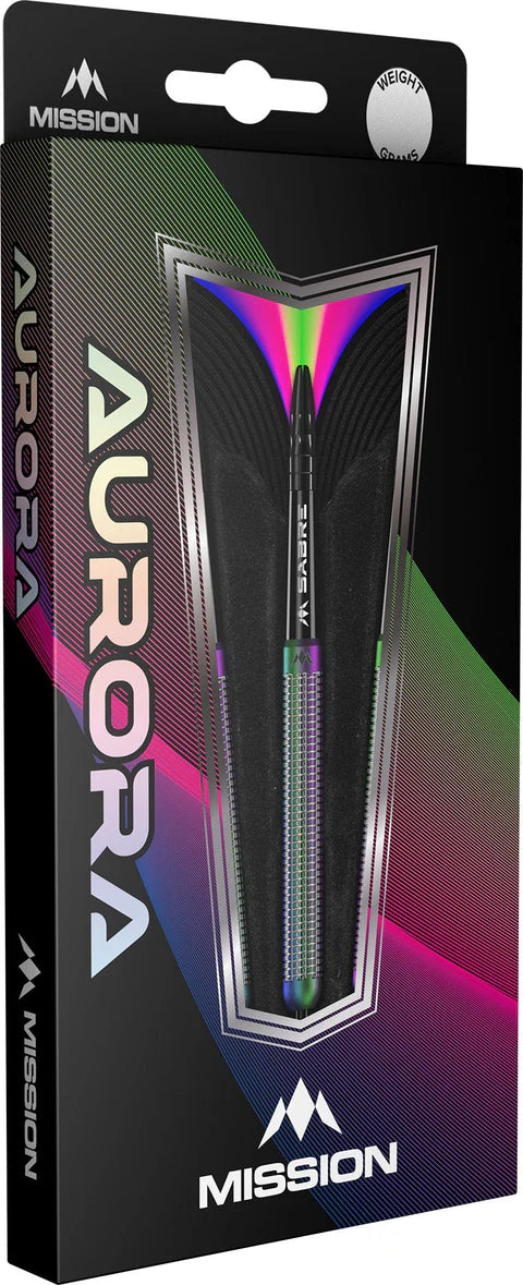 Mission - Aurora - 90% - Steel Darts Szett - Direct Darts - 4
