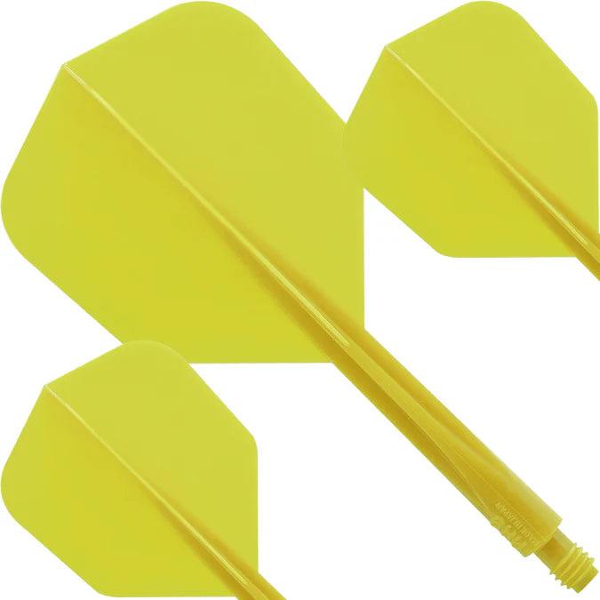 Condor - Axe - Sárga - No6 - Egybe Darts Szár/Toll - Direct Darts - 2