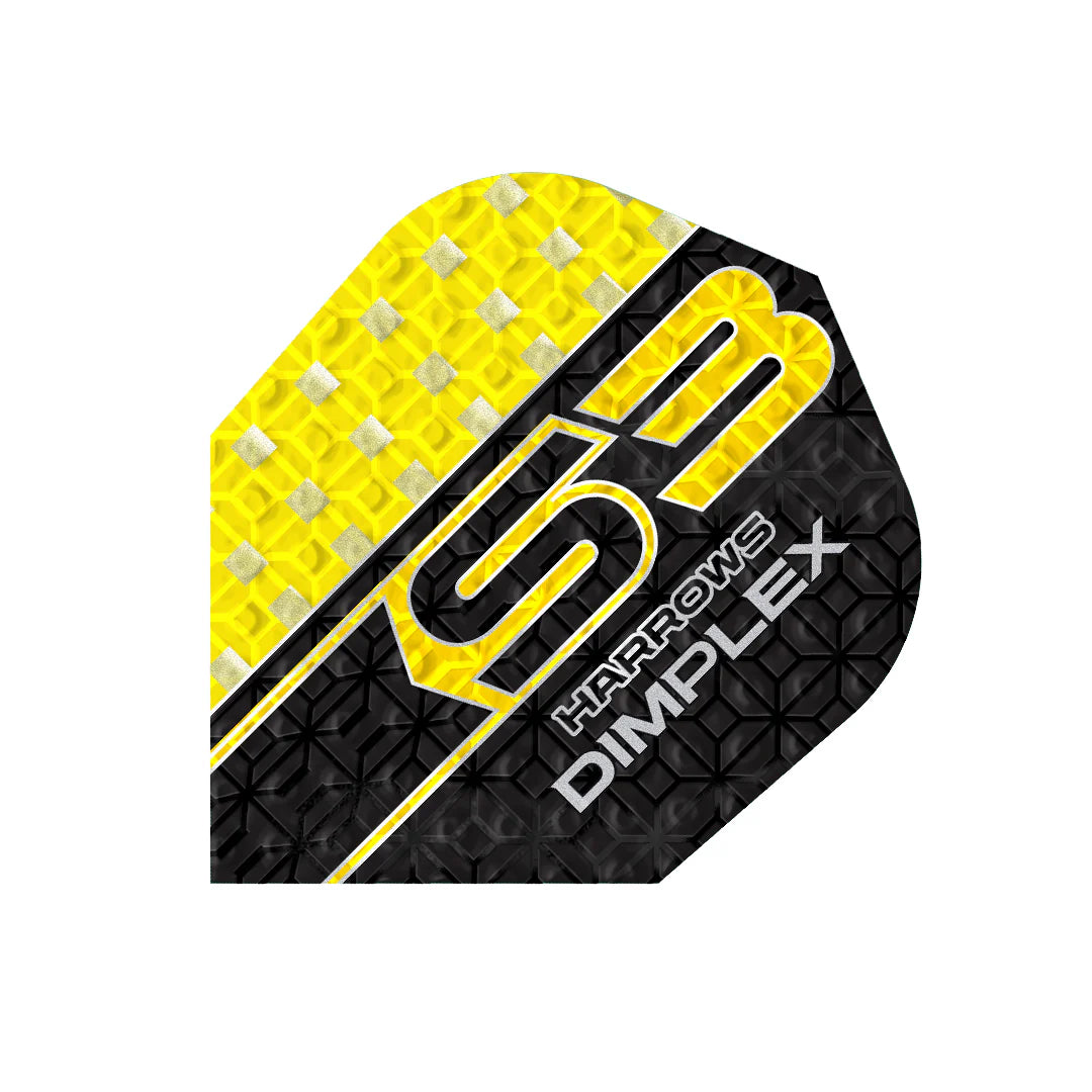Harrows Dimplex S3 Sárga No6 100 Mikron Darts Toll - Direct Darts - 1