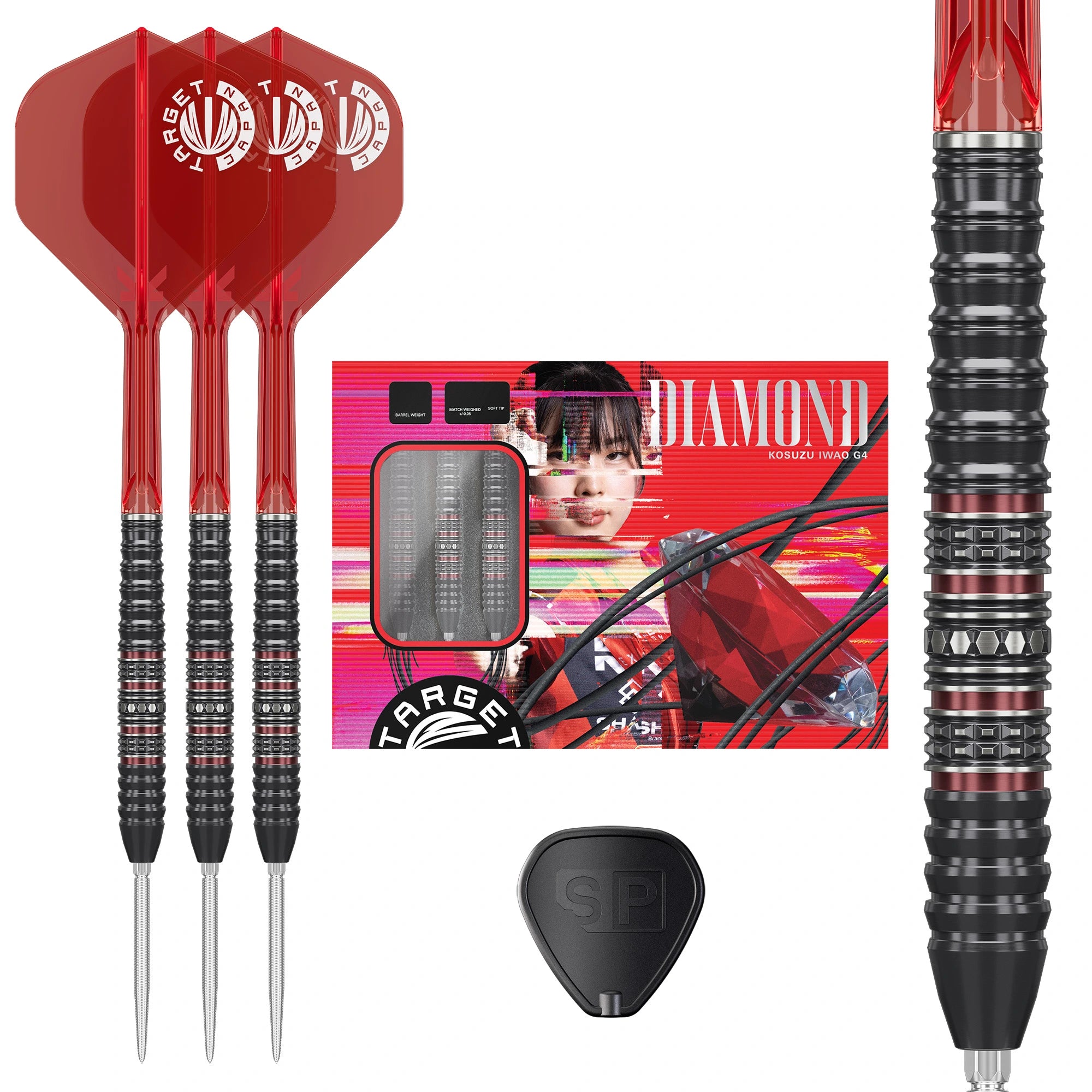 Target Japan - Prime Series Diamond Gen4 - 90% - Darts Nyíl Szett - Direct Darts - 1