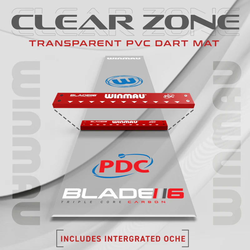 Winmau - Clearzone Pvc - Darts Szőnyeg - Direct Darts - 7