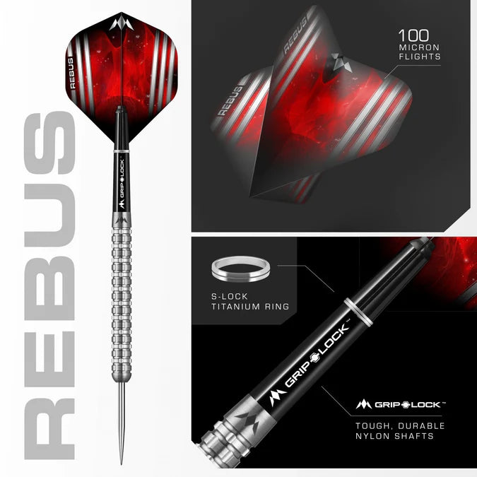 Mission - Rebus - M3 - Steel Darts Szett - Direct Darts - 3