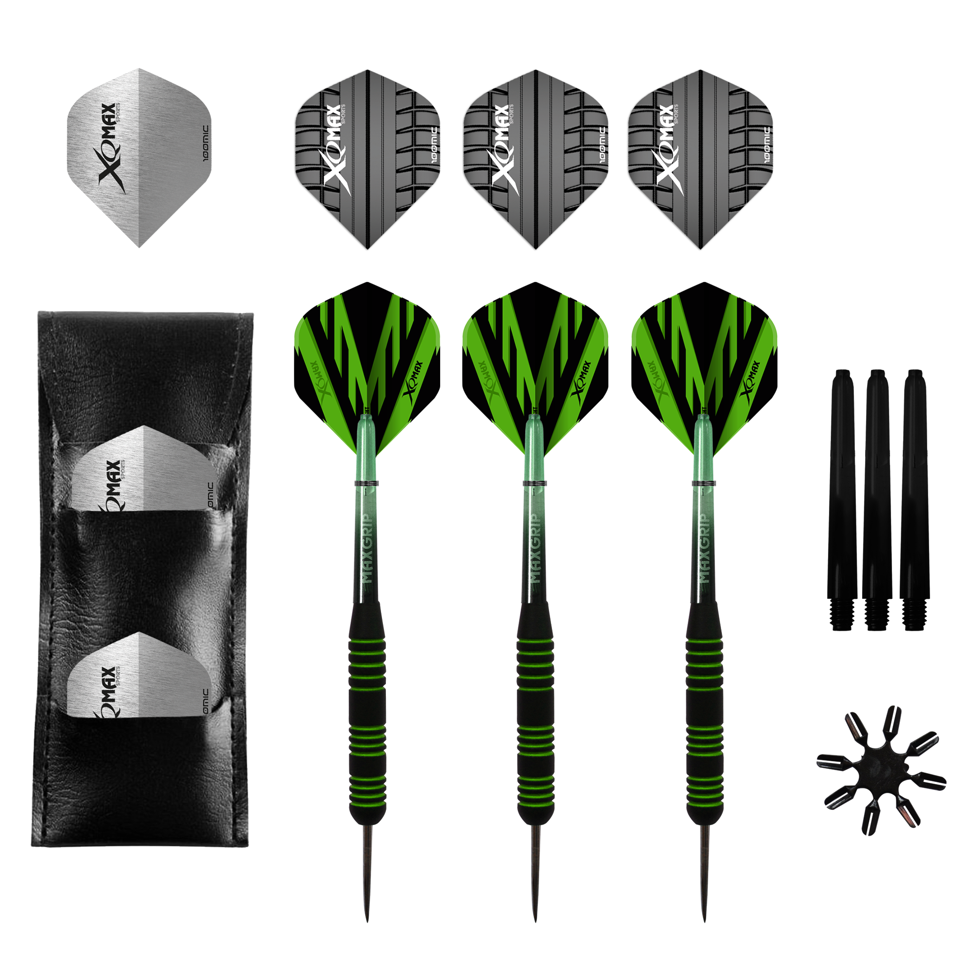 Xqmax - Rubberised - Steel Darts Szett - Direct Darts - 1