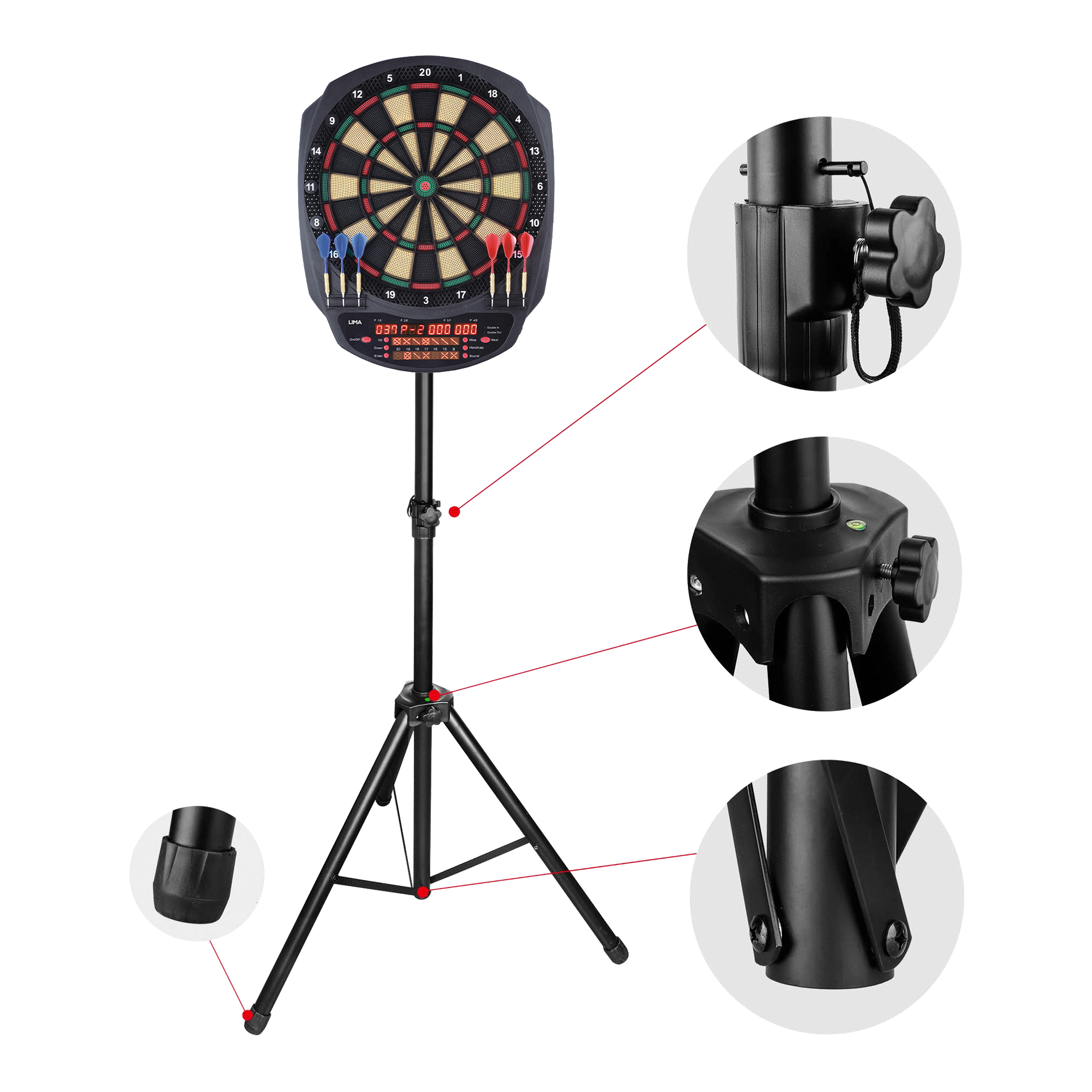 Xqmax - Tábla Tartó Állvány - Direct Darts - 2