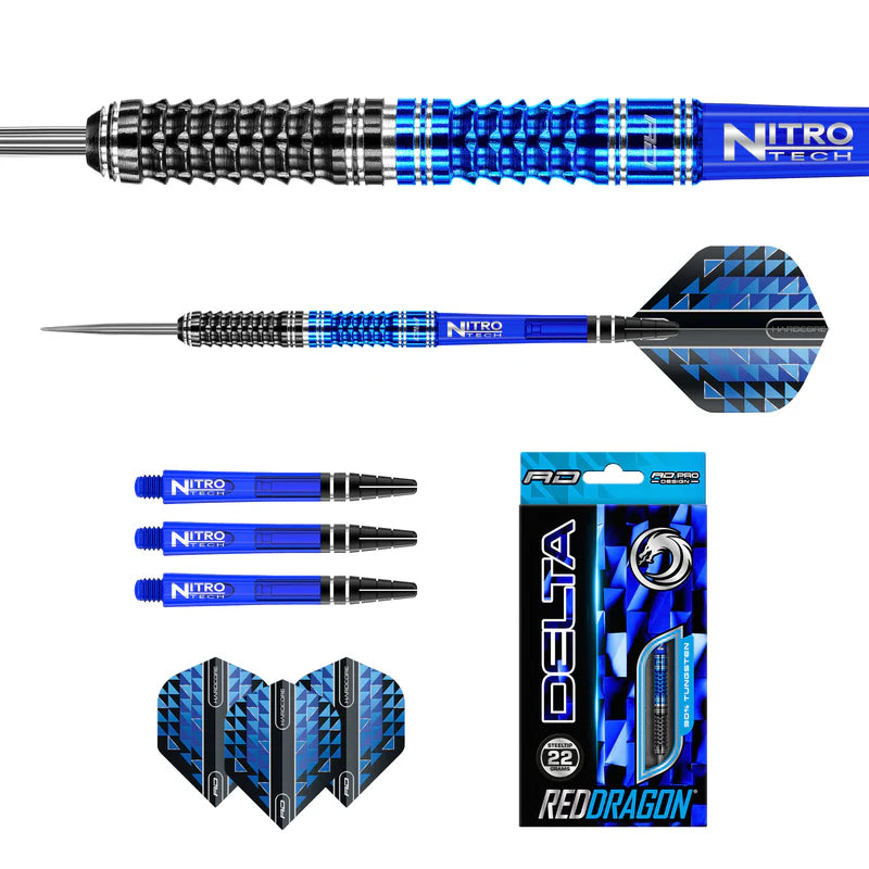 Red Dragon - Delta 1 - Steel Darts Szett - Direct Darts - 5