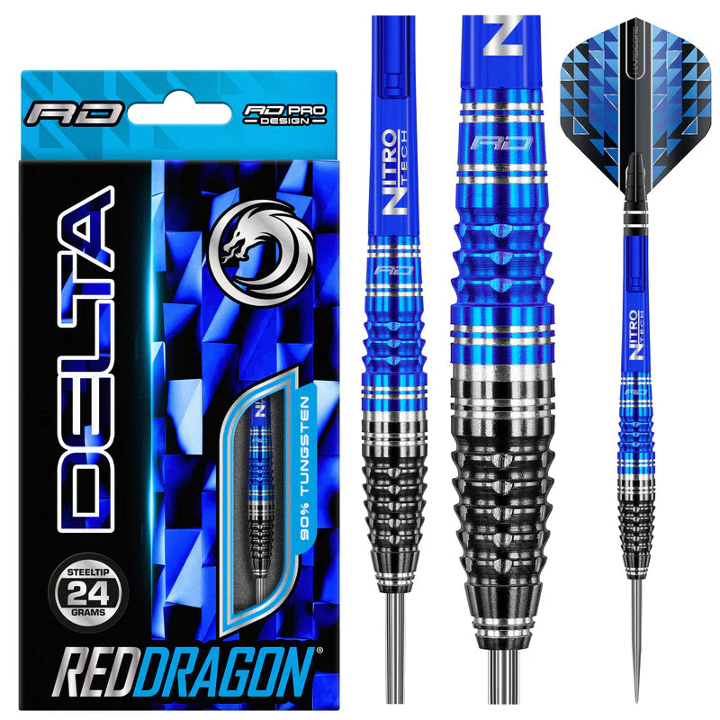 Red Dragon - Delta 2 - Steel Darts Szett - Direct Darts - 2