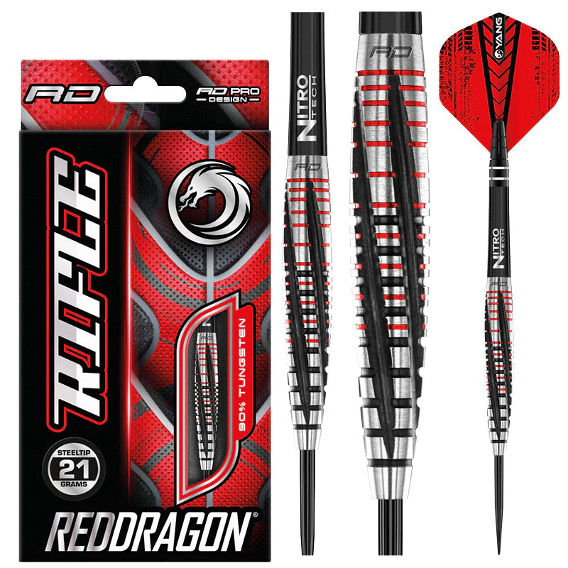 Red Dragon - Rifle - Steel Darts Szett - Direct Darts - 2