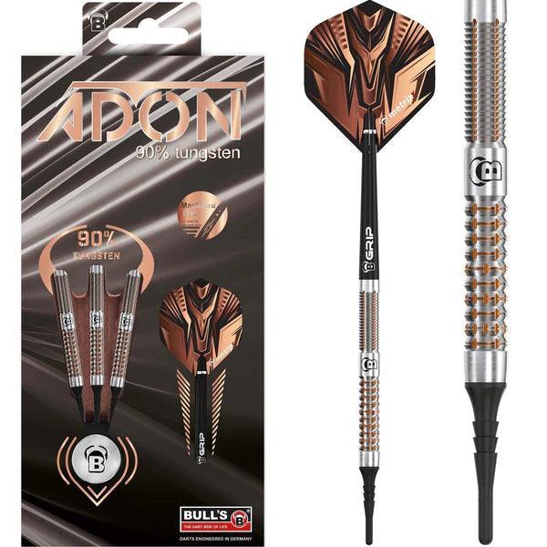 Bull'S - Adon Darts - Bronz 90% - Soft Darts Szett - Direct Darts - 2