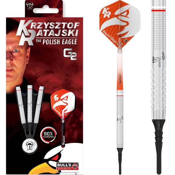 Bull'S - Krzysztof Ratajski - The Polish Eagle - Original Generation 2 90% - Soft Darts Szett - Direct Darts - 2