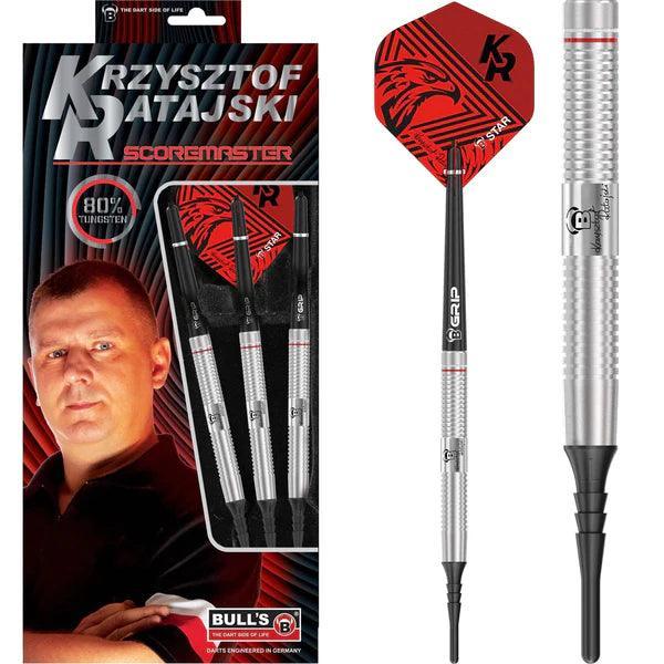 Bull'S - Krzysztof Ratajski - The Polish Eagle - Scoremaster 80% - Soft Darts Szett - Direct Darts - 2