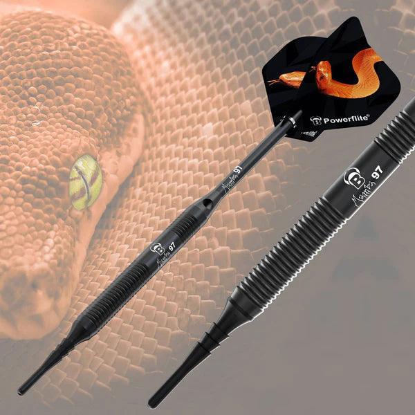 Bull'S - Mamba 97 - M1 - Black Titanium 97% - Soft Darts Szett - Direct Darts - 3