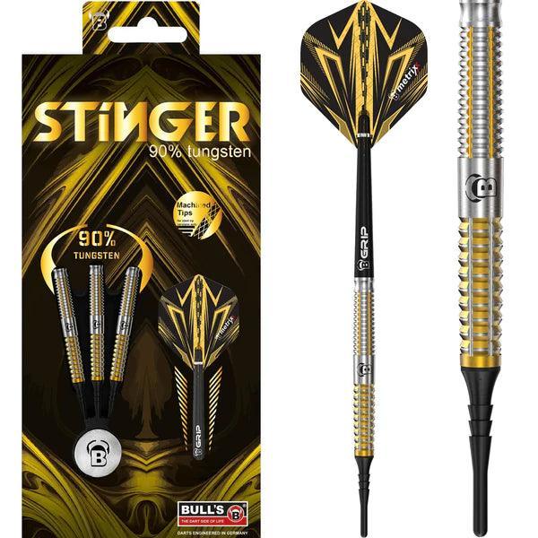 Bull'S - Stinger - Gold Titanium 90% - Soft Darts Szett - Direct Darts - 2