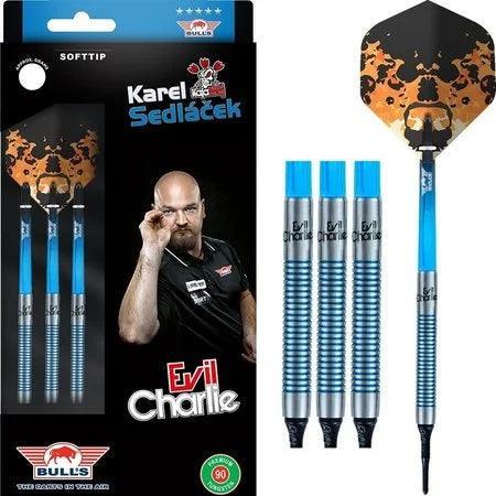 Bulls - Karel Sedlacek - 90% - Evil Charlie - Soft Darts Szett - Direct Darts - 1