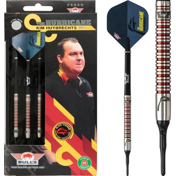 Bulls - Kim Huybrechts - Pct - The Hurricane 90 % - Soft Darts Szett - Direct Darts - 1