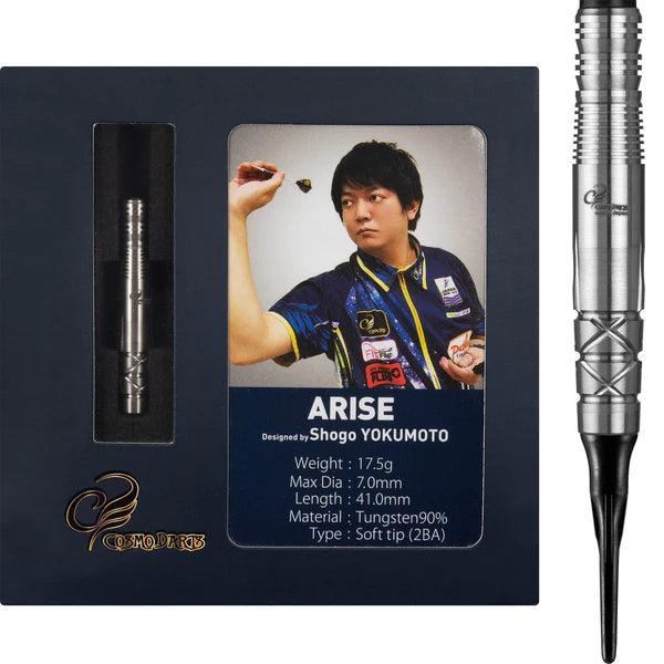 Cosmo - Shogo Yokumoto - Arise 90 %- Soft Darts Szett - Direct Darts - 1