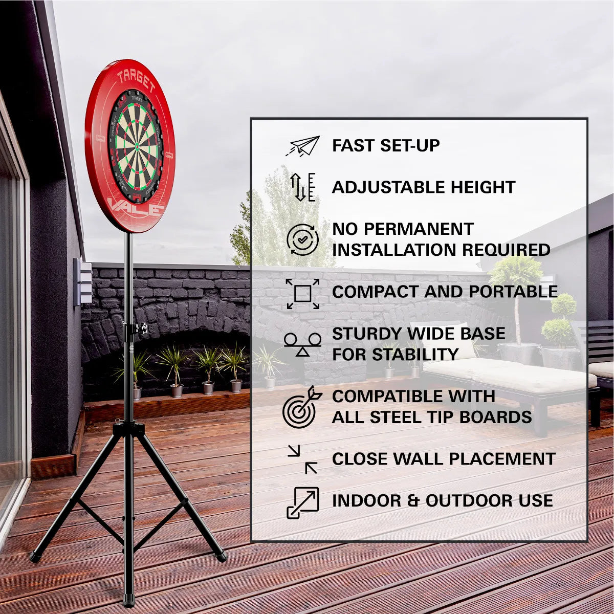 TARGET - DARTS TÁBLA TARTÓ ÁLLVÁNY