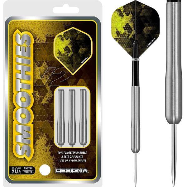 Designa - Smoothies V2 - M2 90% - Steel Darts Szett - Direct Darts - 1