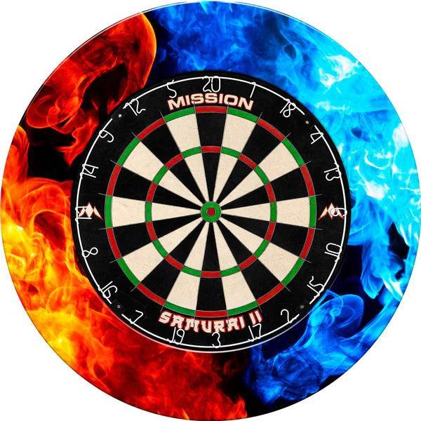 Designa - Tűz És Jég - Darts Falvédő - Direct Darts