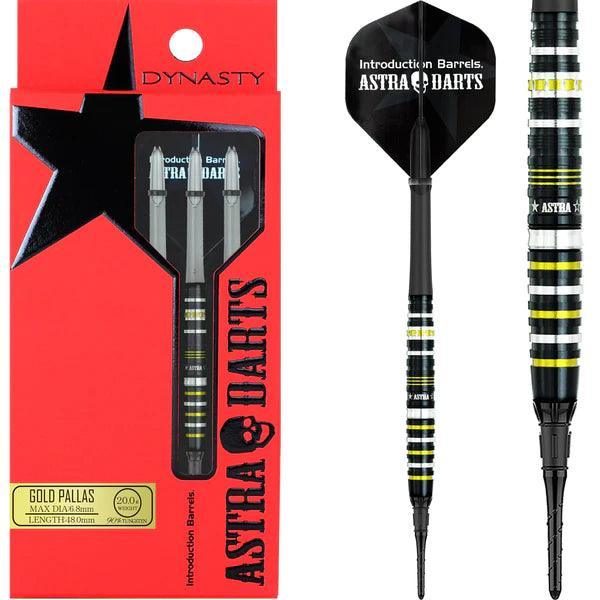 Dynasty - Astra Redstar - Gold Pallas 90% - Soft Darts Szett - Direct Darts - 1