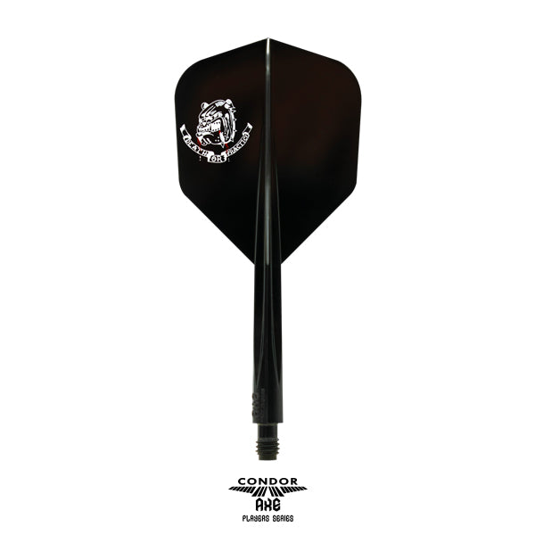 Condor - Axe Death Or Practice - Fekete - No6 - Egybe Darts Szár/Toll - Direct Darts - 1
