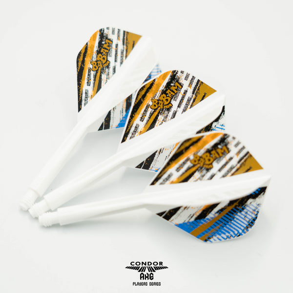 Condor - Axe Bam Bam - Fehér - No2 - Egybe Darts Szár/Toll - Direct Darts - 2