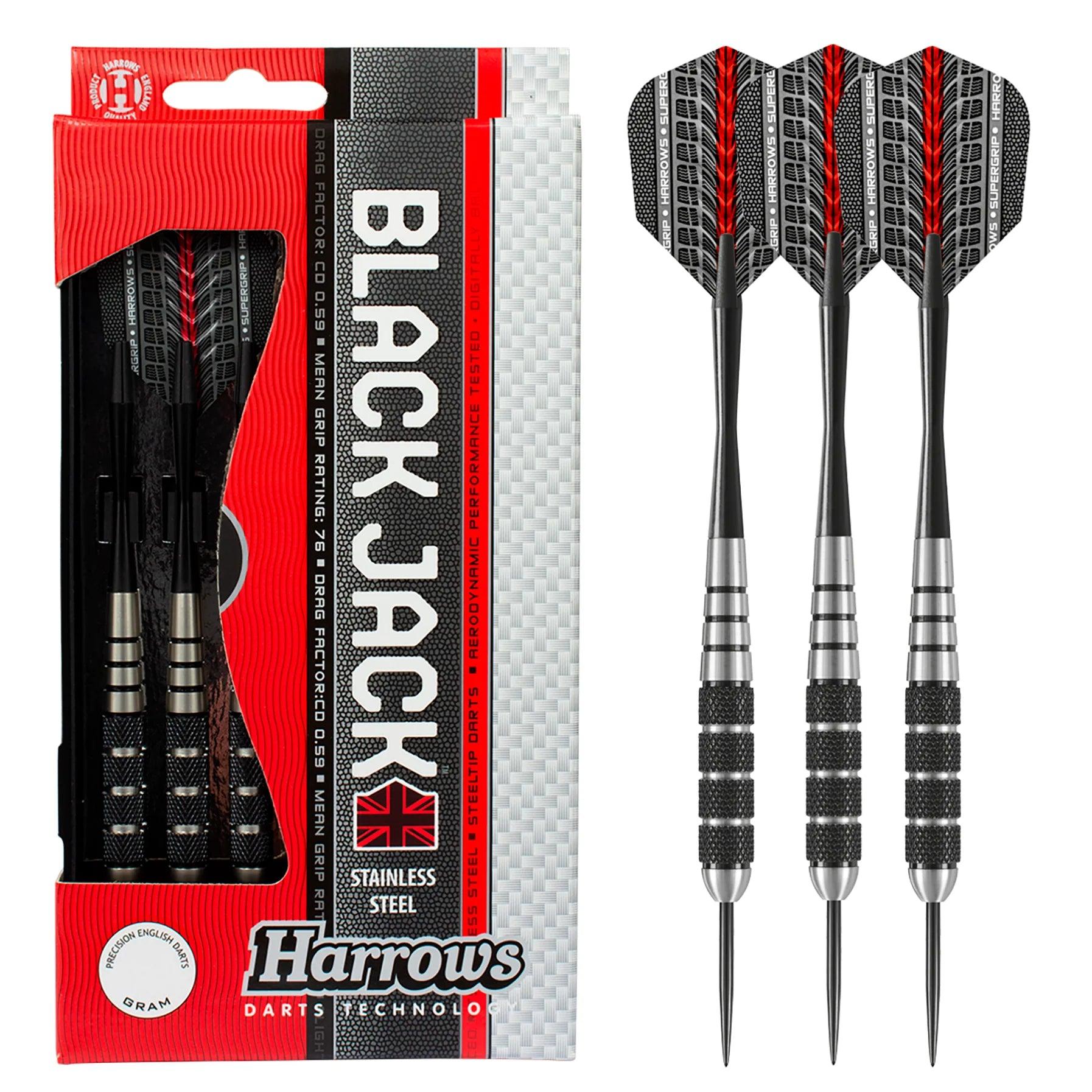 HARROWS - BLACK JACK - STEEL DARTS SZETT - Direct Darts