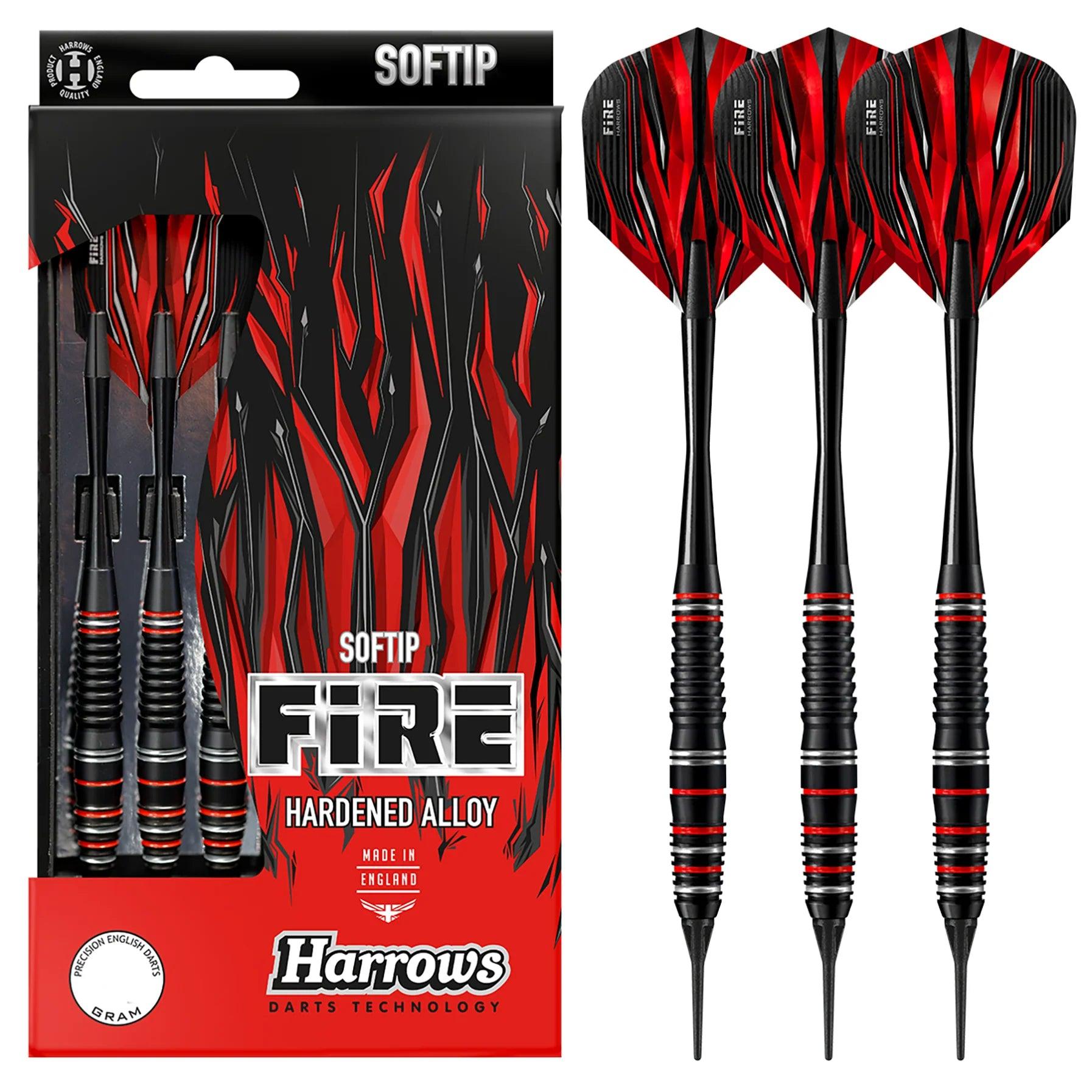 HARROWS - FIRE HIGH GRADE ALLOY - SOFT DARTS SZETT - Direct Darts