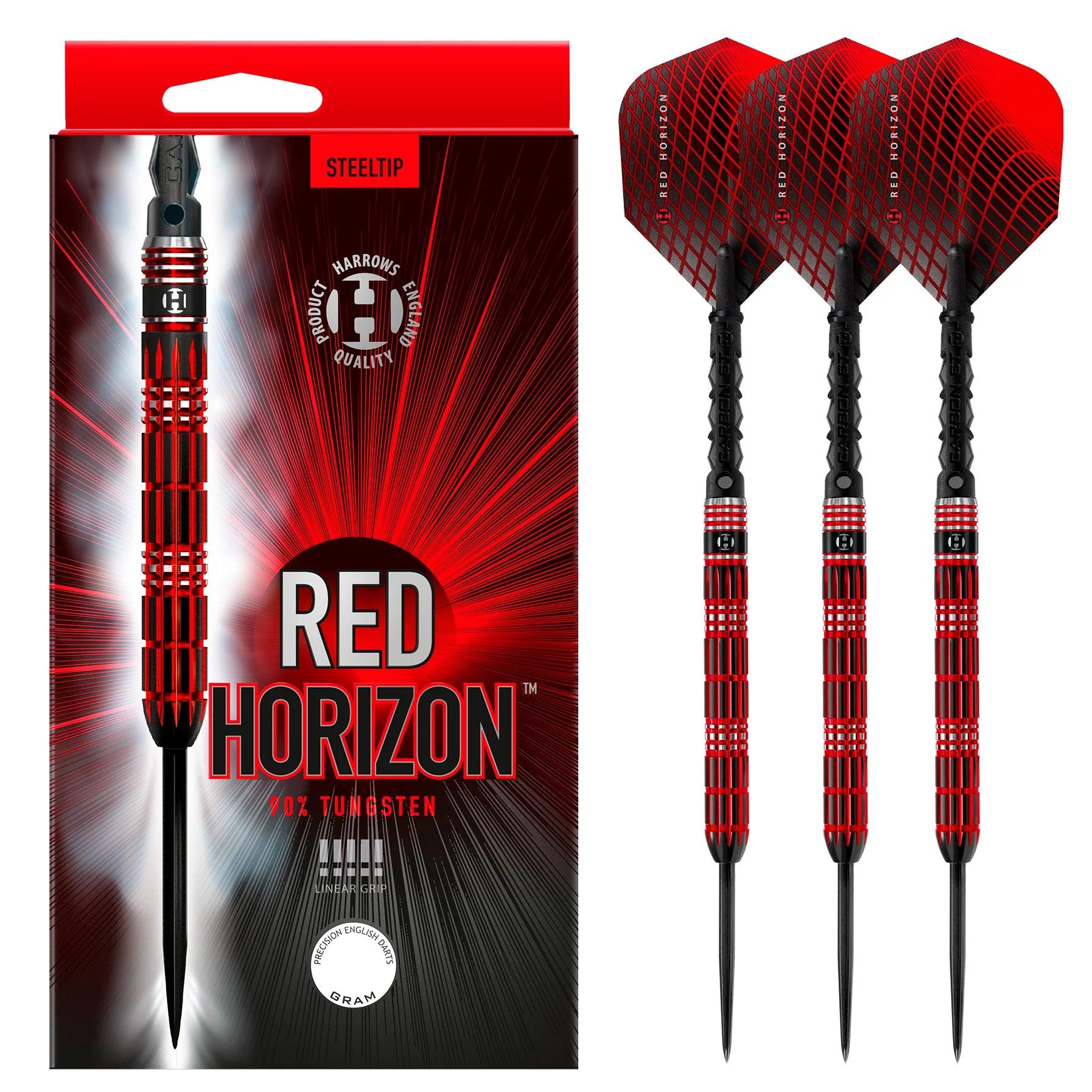 HARROWS - RED HORIZON 90% - STEEL DARTS SZETT - Direct Darts