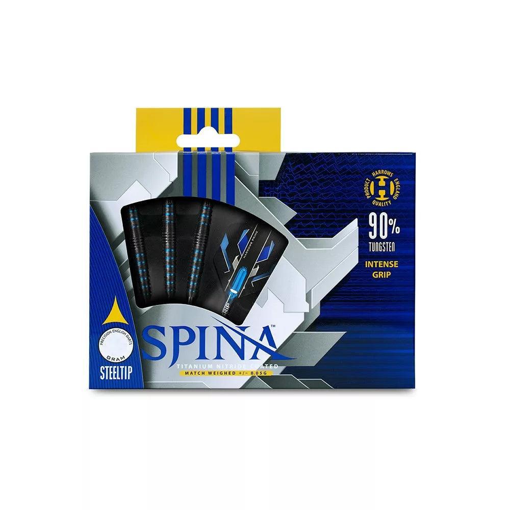 Harrows - Spina 90% Fekete/Kék - Steel Darts Szett - Direct Darts - 3