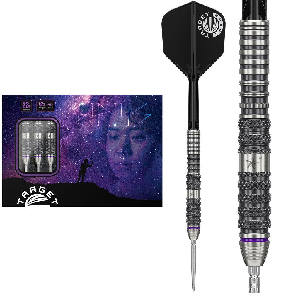 Target Japan - Prime Series Sirius Gen3 - 90% - Steel Darts Szett - Direct Darts - 1