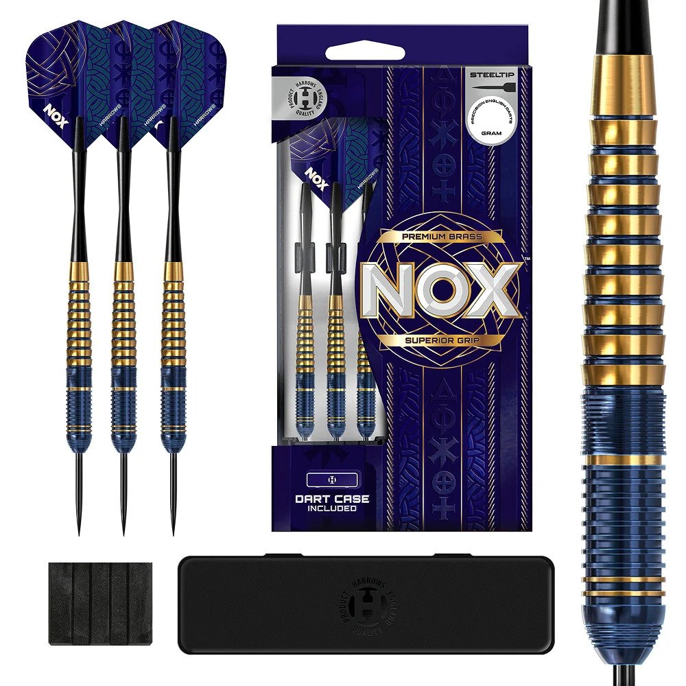Harrows - Nox - Brass - Steel Darts Szett - Direct Darts - 1