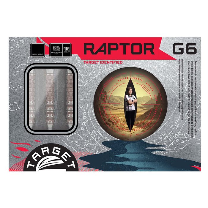 Target Japan - Prime Series Raptor Gen6 - 90% - Steel Darts Szett - Direct Darts - 4