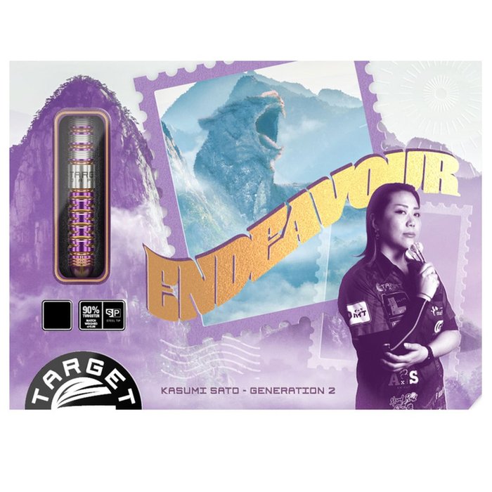 Target Japan - Endeavour Gen2 - 90% - Steel Darts Szett - Direct Darts - 5