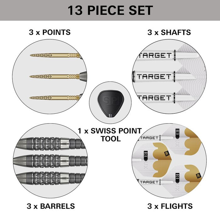 Target - Redux 02 90% - Steel Darts Szett - Direct Darts - 6