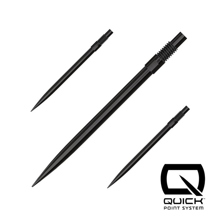 Harrows - Fekete Quick Point - Darts Hegy - Direct Darts - 2