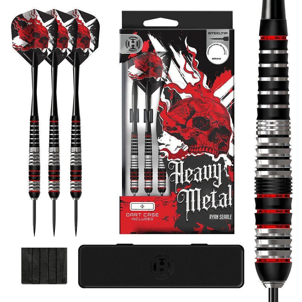 Harrows - Heavy Metal - Brass - Steel Darts Szett - Direct Darts - 1