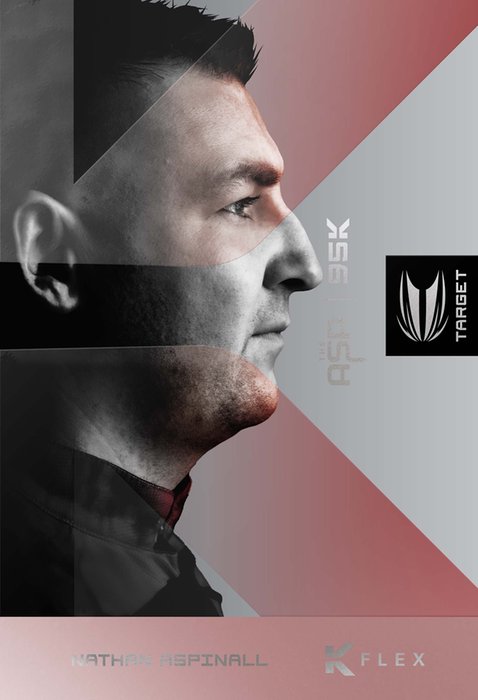 Target - Nathan Aspinall 95K - 95% - Steel Darts Szett - Direct Darts - 4