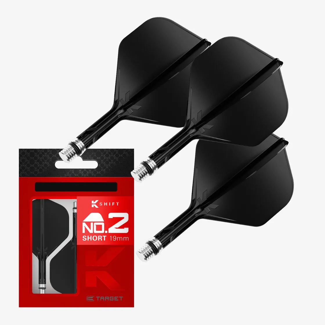 Target - K-Shift Fekete - No2 - Darts Toll/Szár - Direct Darts - 1