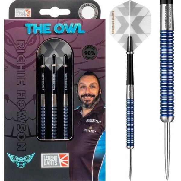 Legend Darts - The Owl - Richie Howson 90% - Steel Darts Szett - Direct Darts - 1