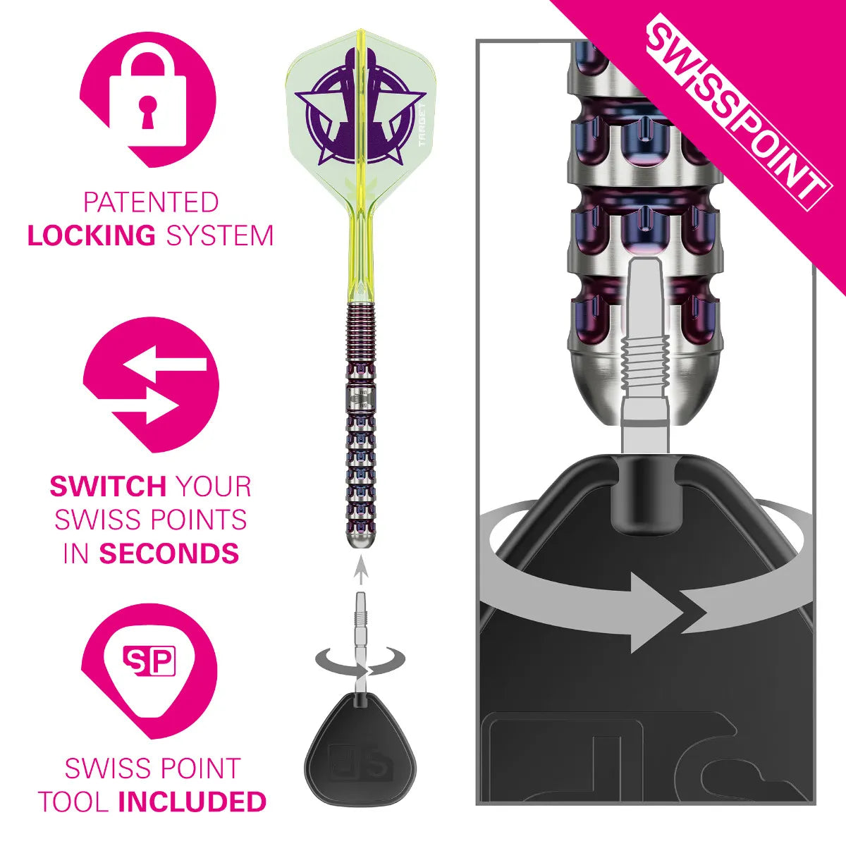 Target - Luke Littler World Champion 2025 Edition - Steel Darts Szett - Direct Darts - 5
