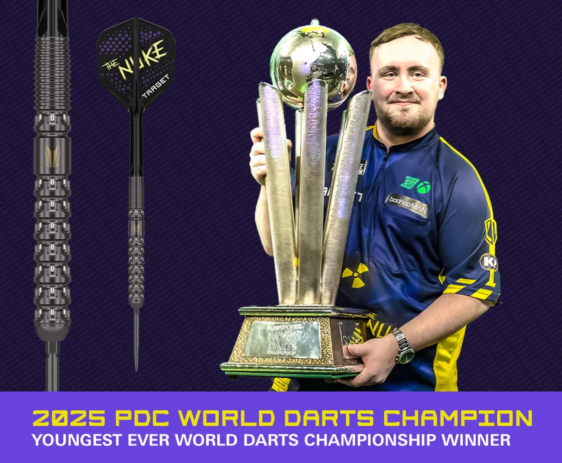 Target - Luke Littler G1 Prodigy - Steel Darts Szett - Direct Darts - 5